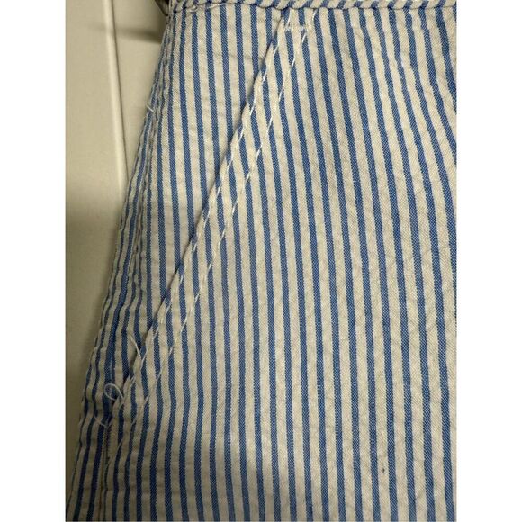 SO Women’s Navy White Stripe Cotton Shorts Size 3 - Picture 4 of 8